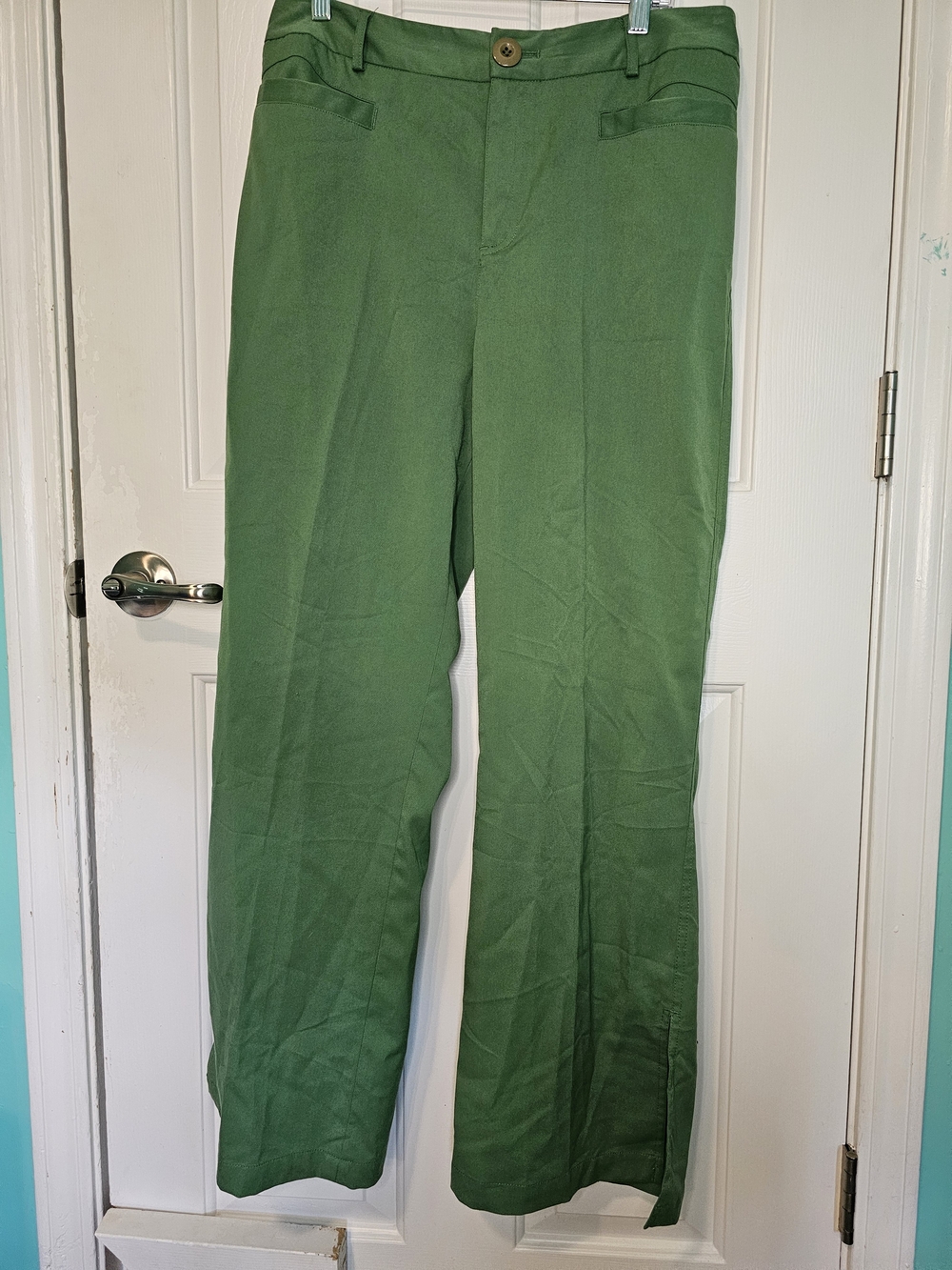 metrostyle Green Wide Leg Pants Women's Size 14